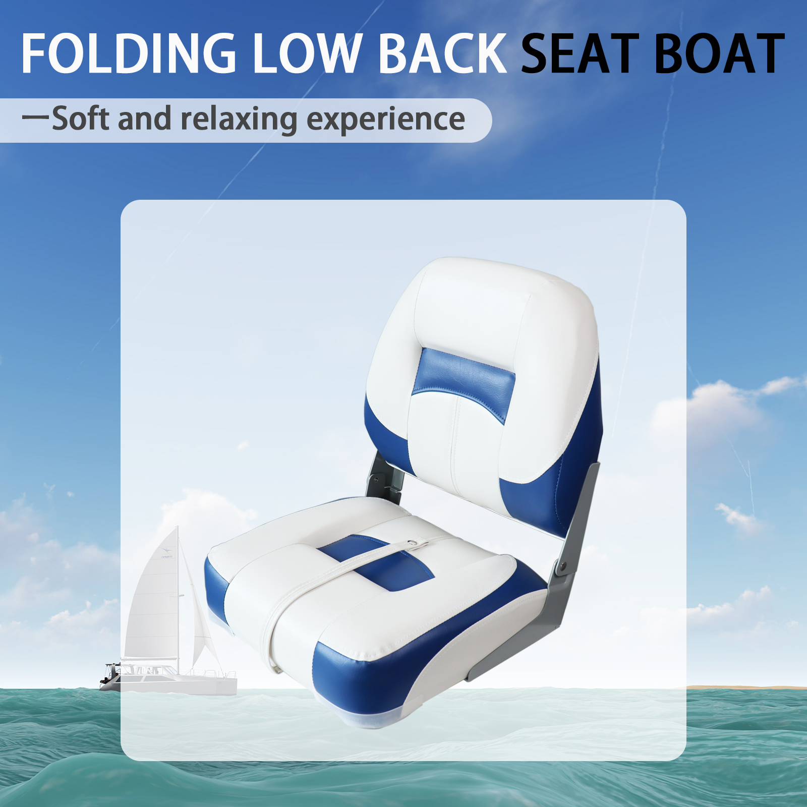 Folding Bass Boat Seats Classi - مراجعة Fishing Boat Seat وسعره
