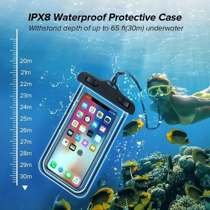 Waterproof Phone Case Swimming - مراجعة Fishing Boat Cover وسعره