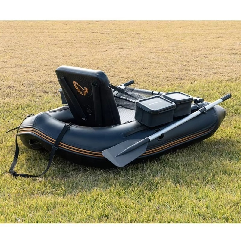 CE Belly Boat Water Play Surfi - مراجعة Fishing Boat Inflatable وسعره