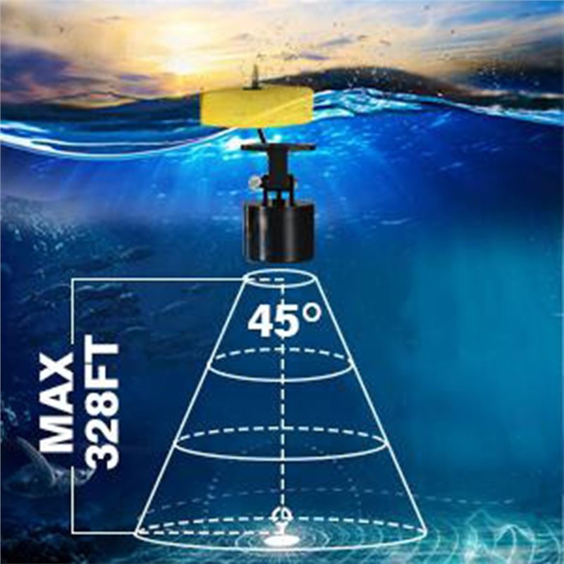 ABHT-Kayak Portable Fish Depth - مراجعة Fishing Boat Depth Finder وسعره