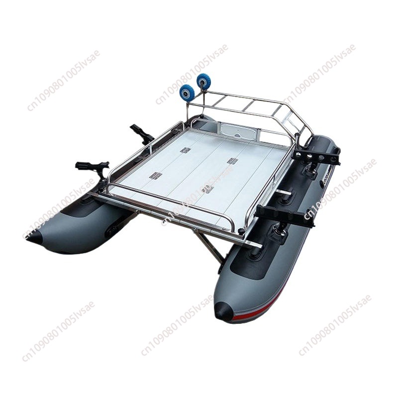 Aluminium Deck PVC Pontoon 1/2 - مراجعة Fishing Boat Aluminum وسعره