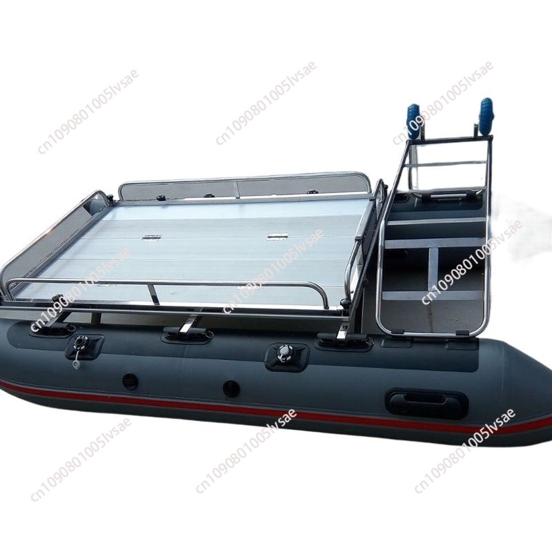 Aluminium Deck PVC Pontoon 1/2 - مراجعة Fishing Boat Aluminum وسعره