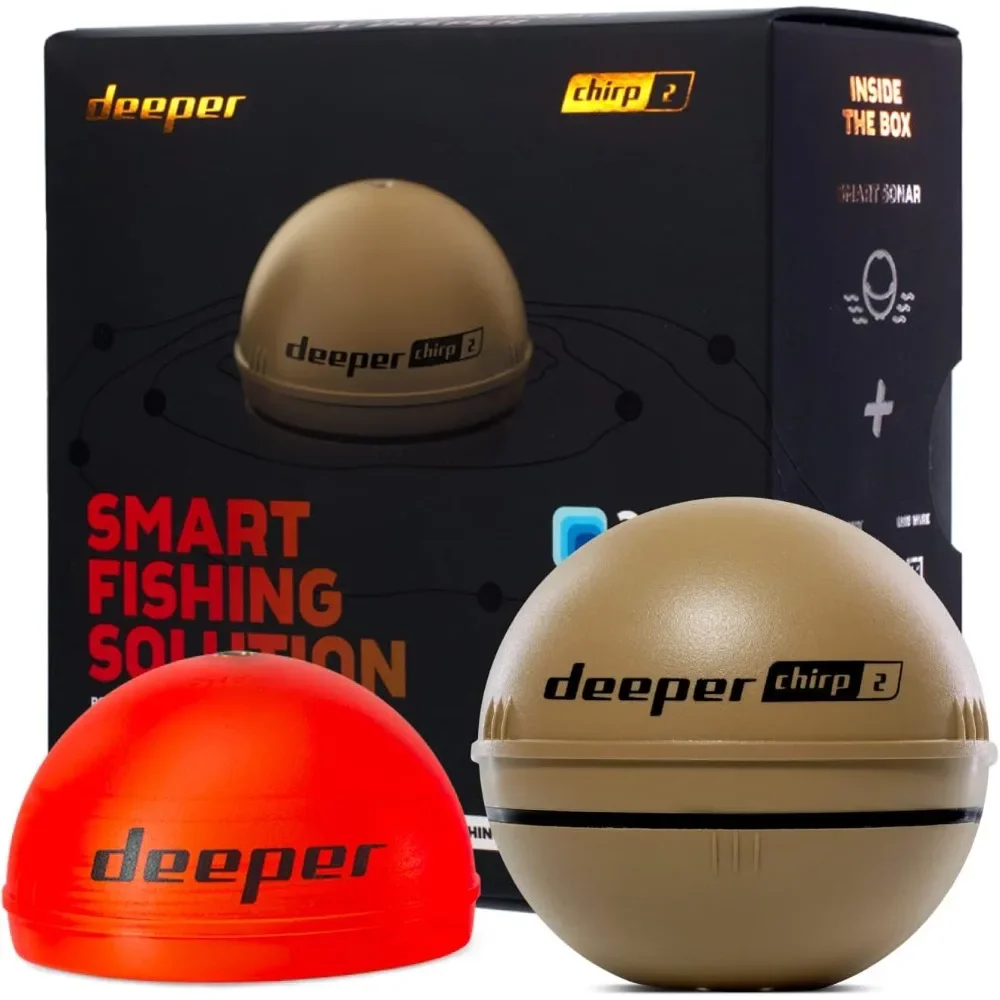 A  Chirp 2 Sonar Fish Finder - - مراجعة Fishing Boat Depth Finder وسعره