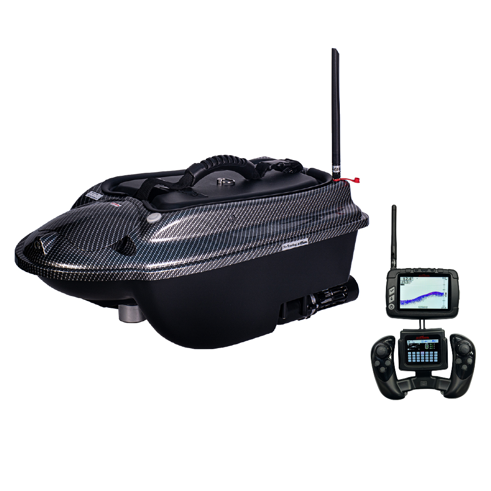 Sonar Fish Bait Boat Carp Fish - مراجعة Fishing Boat Depth Finder وسعره