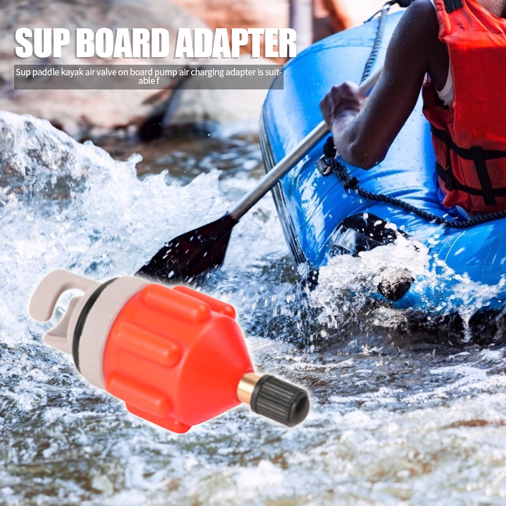 Air Valve Adaptor for SUP Boar - مراجعة Fishing Boat Paddle وسعره
