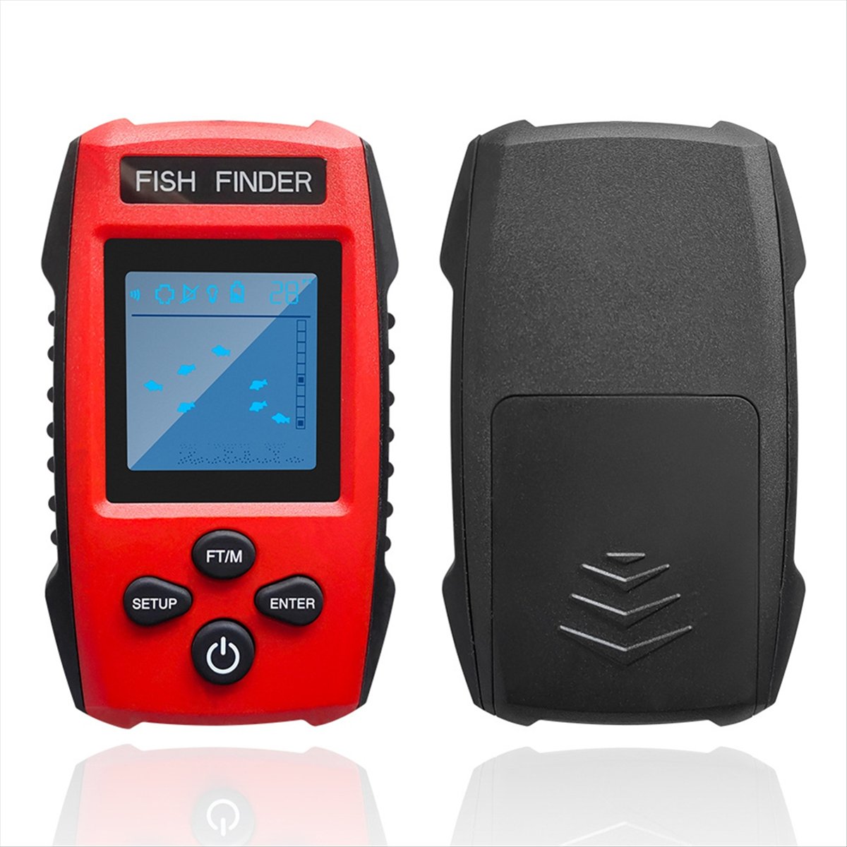 Color LCD Fish Finder Wired So - مراجعة Fishing Boat Depth Finder وسعره