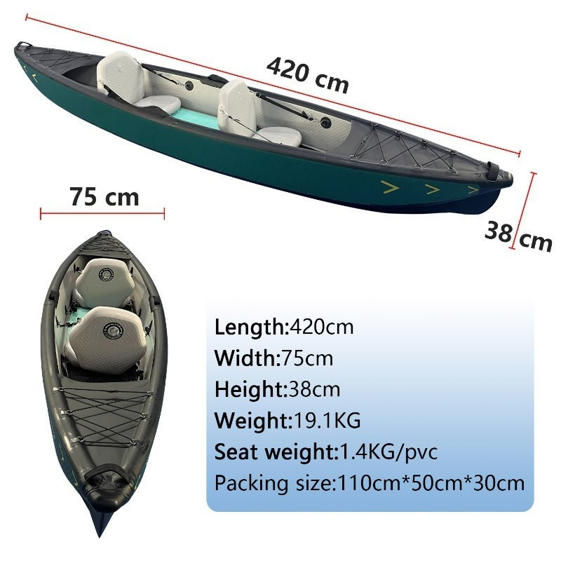 New Design 4.2m Portable Infla - مراجعة Fishing Boat Inflatable وسعره