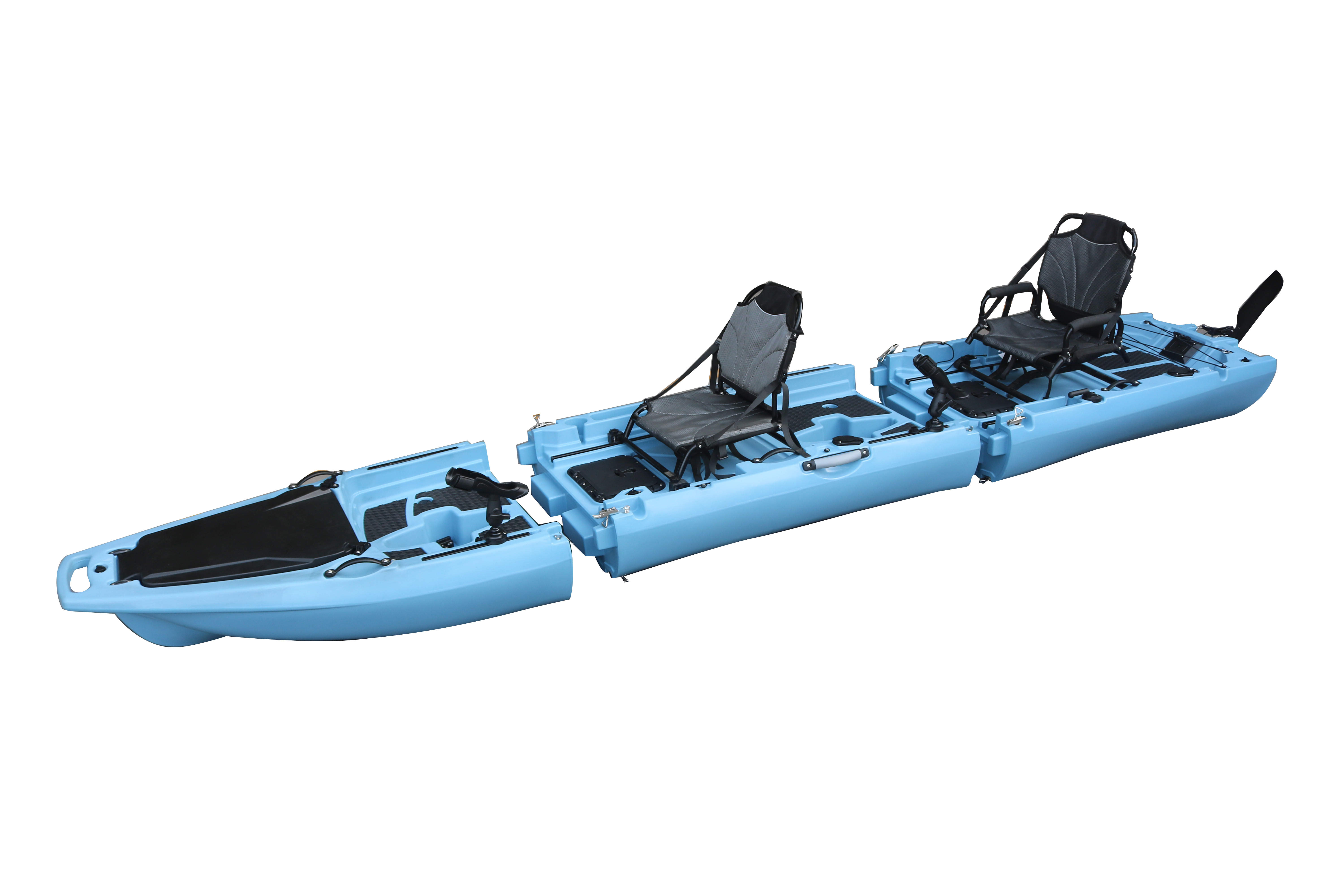 14FT 2 Person Detachable  Peda - مراجعة Fishing Boat Seat وسعره