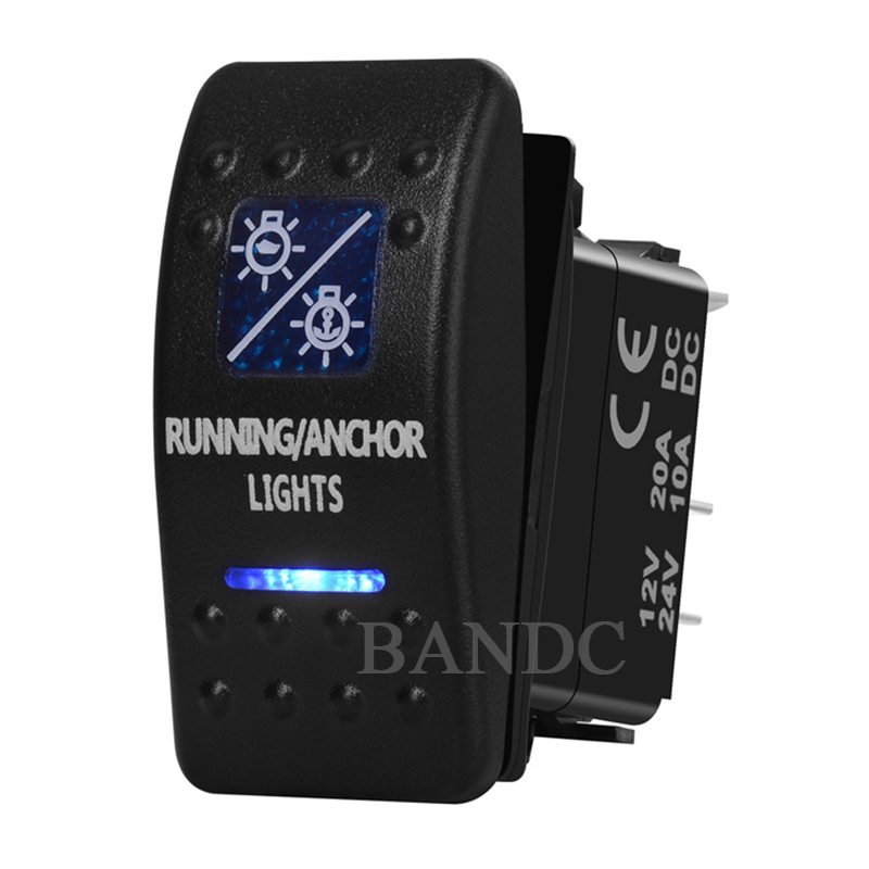 Blue Led Running/Anchor Light  - مراجعة Fishing Boat Navigation Light وسعره
