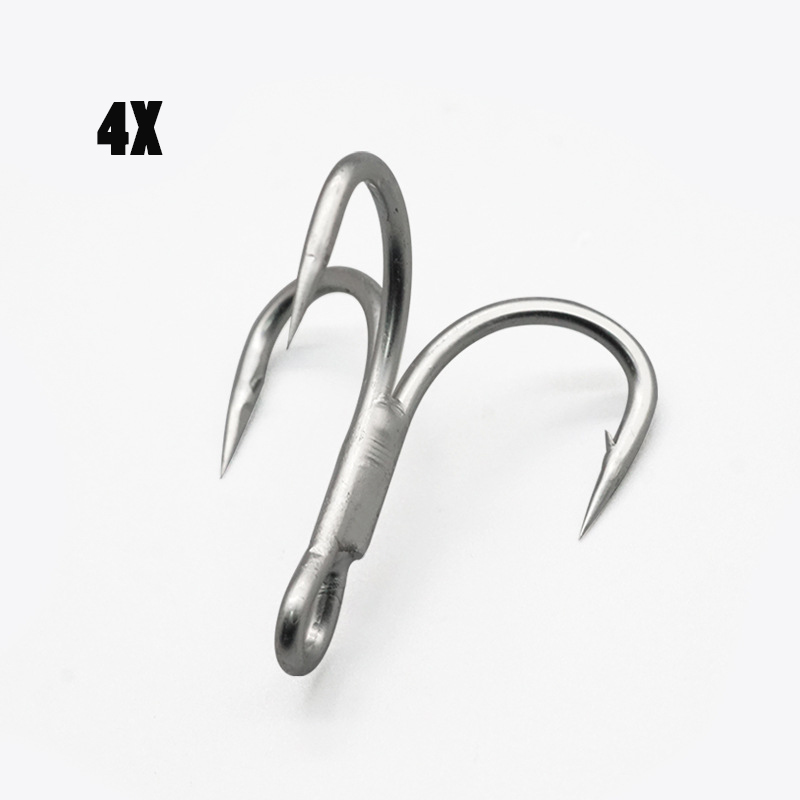 100Pcs Fishhooks 4X Strong Tre - مراجعة Fishing Boat Anchor وسعره