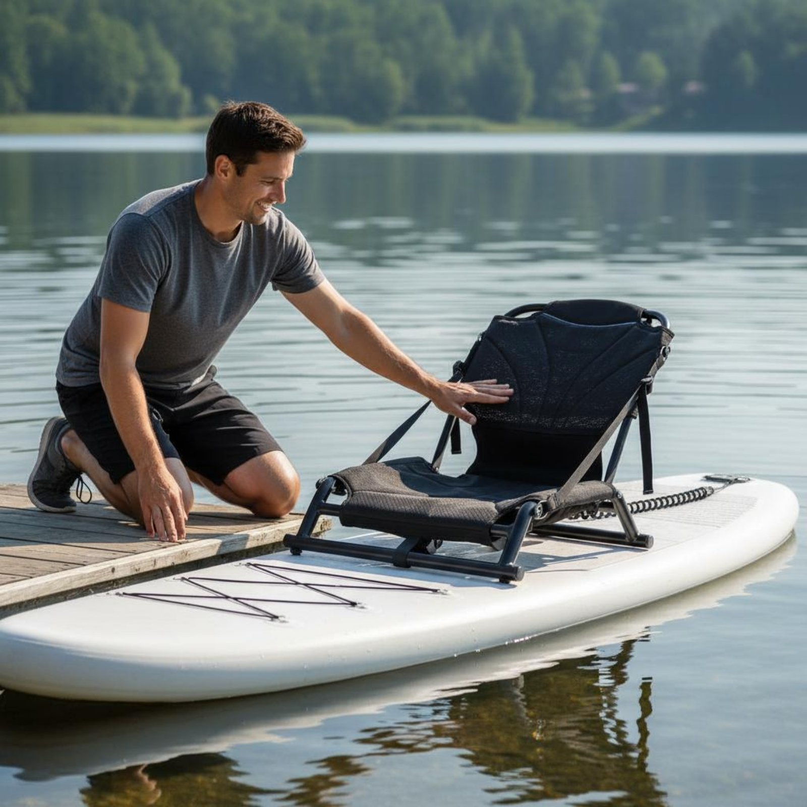 Kayak Backrest Seat Breathable - مراجعة Fishing Boat Seat وسعره