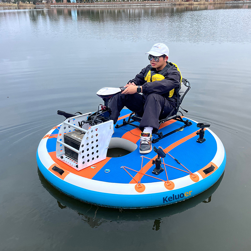 2026  Inflatable Round Electri - مراجعة Fishing Boat Seat وسعره