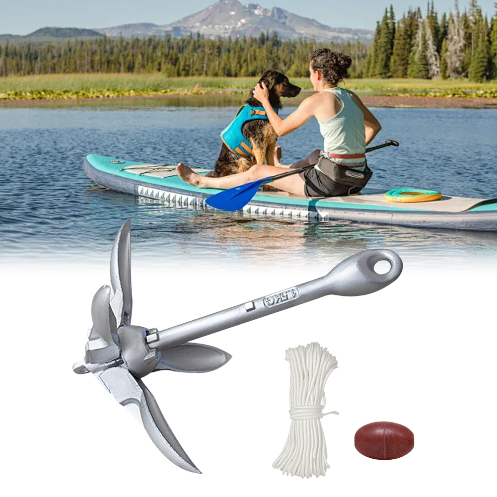 0.7/1.5KG Grapnel Anchor Folda - مراجعة Fishing Boat Anchor وسعره