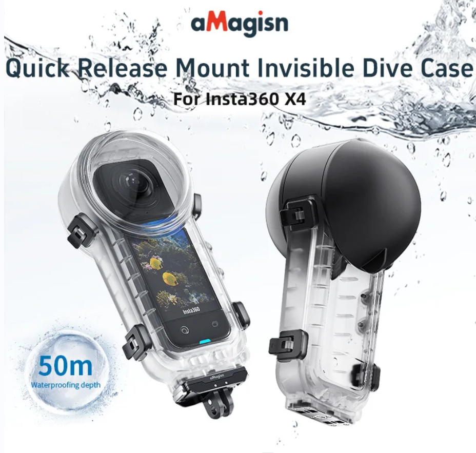 aMagisn For Insta360 X4 50M In - مراجعة Fishing Boat Cover وسعره