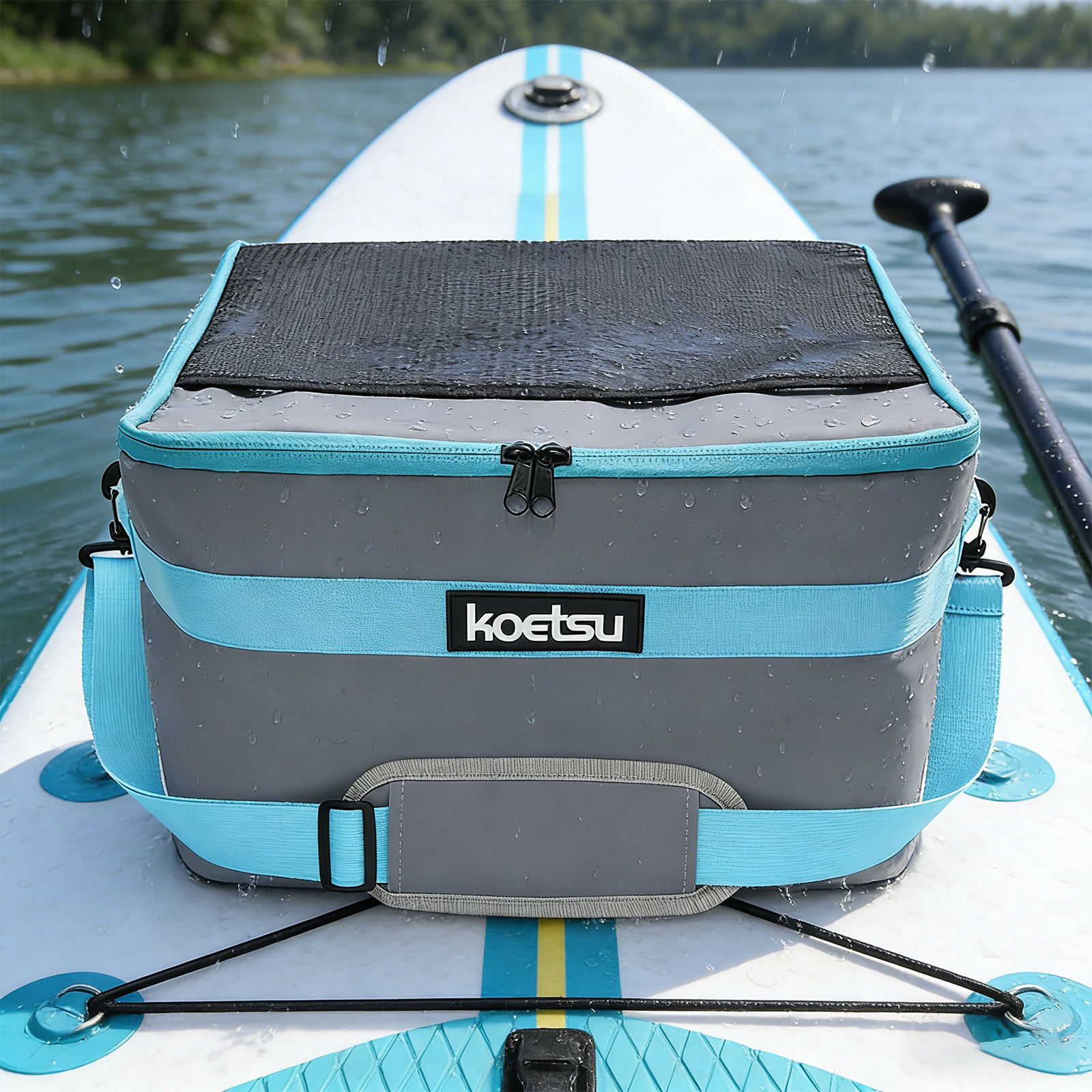 Insulated Paddleboard Cooler w - مراجعة Fishing Boat Paddle وسعره