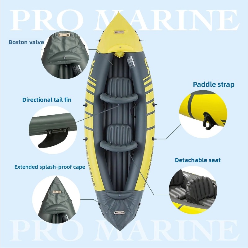 All-Purpose Inflatable Boat fo - مراجعة Fishing Boat Inflatable وسعره