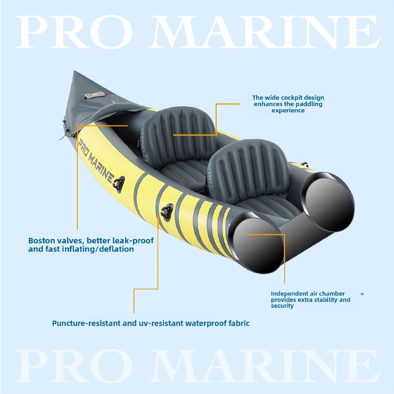 All-Purpose Inflatable Boat fo - مراجعة Fishing Boat Inflatable وسعره