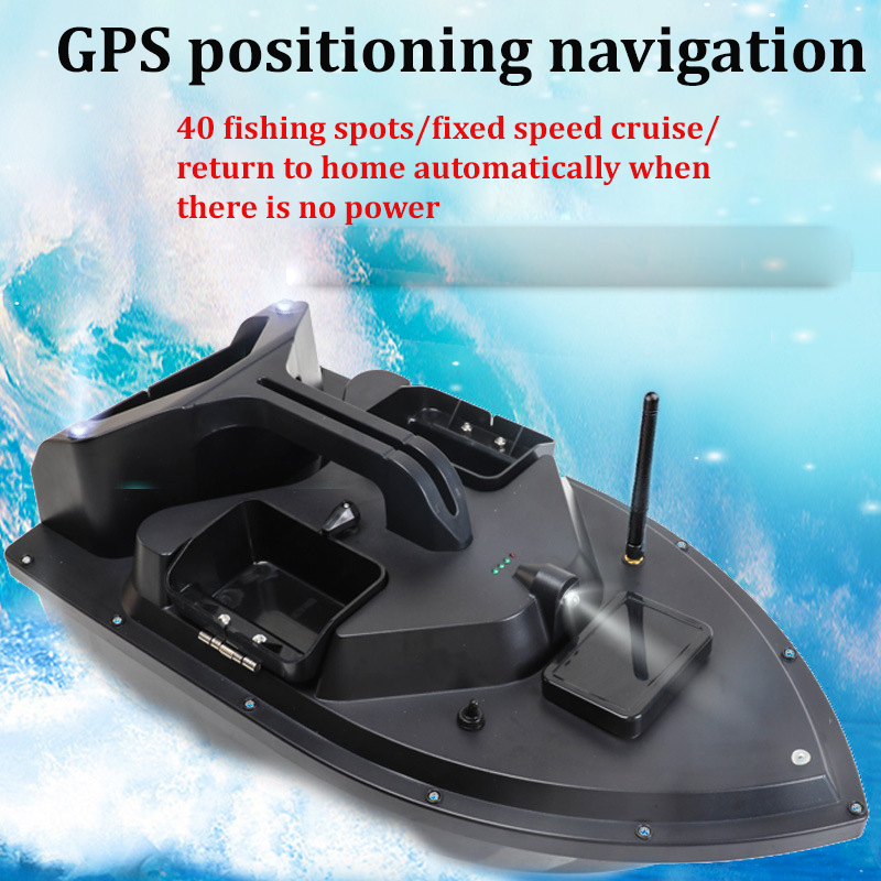 GPS RC Bait Boat 40 fishing sp - مراجعة Fishing Boat Gps وسعره