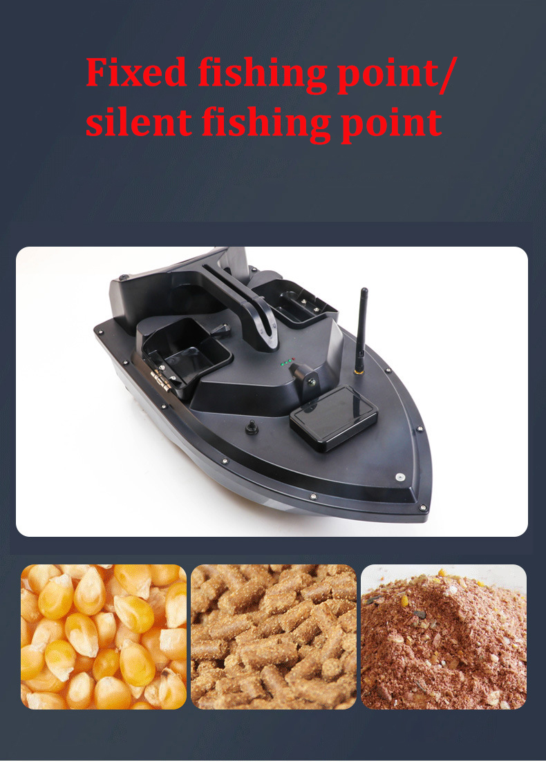 GPS RC Bait Boat 40 fishing sp - مراجعة Fishing Boat Gps وسعره