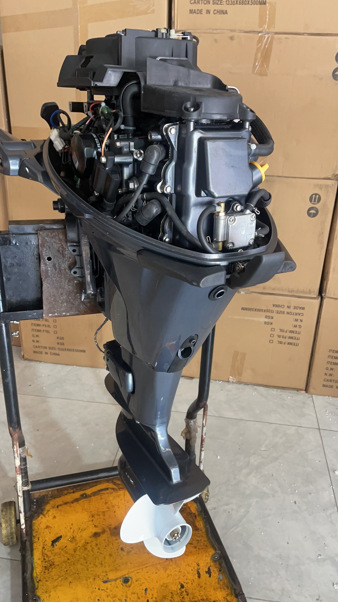 25HP 30HP 4Stroke Marine Outbo - مراجعة Fishing Boat Outboard Motor وسعره