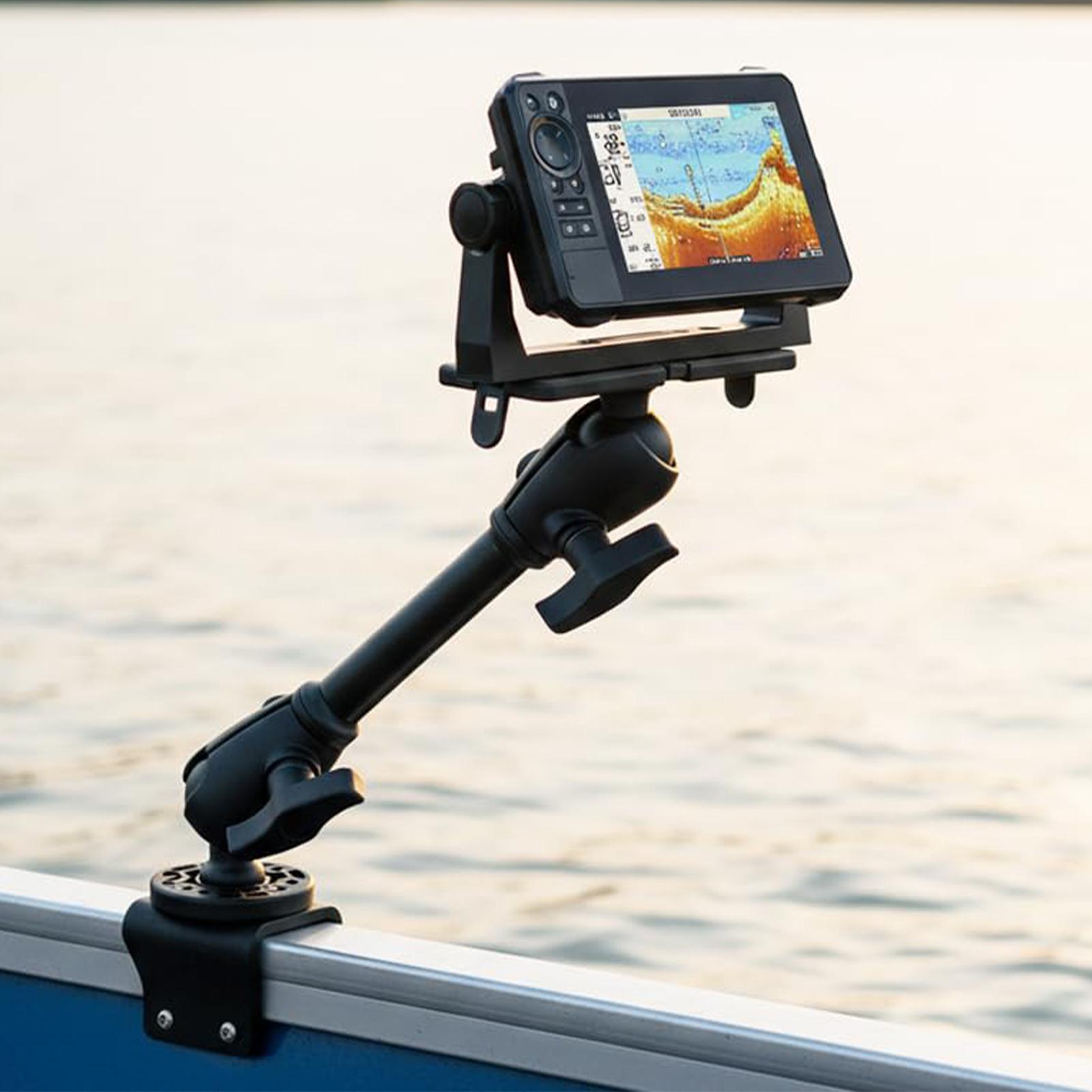 Fish Finder Transducer Mount 3 - مراجعة Fishing Boat Depth Finder وسعره
