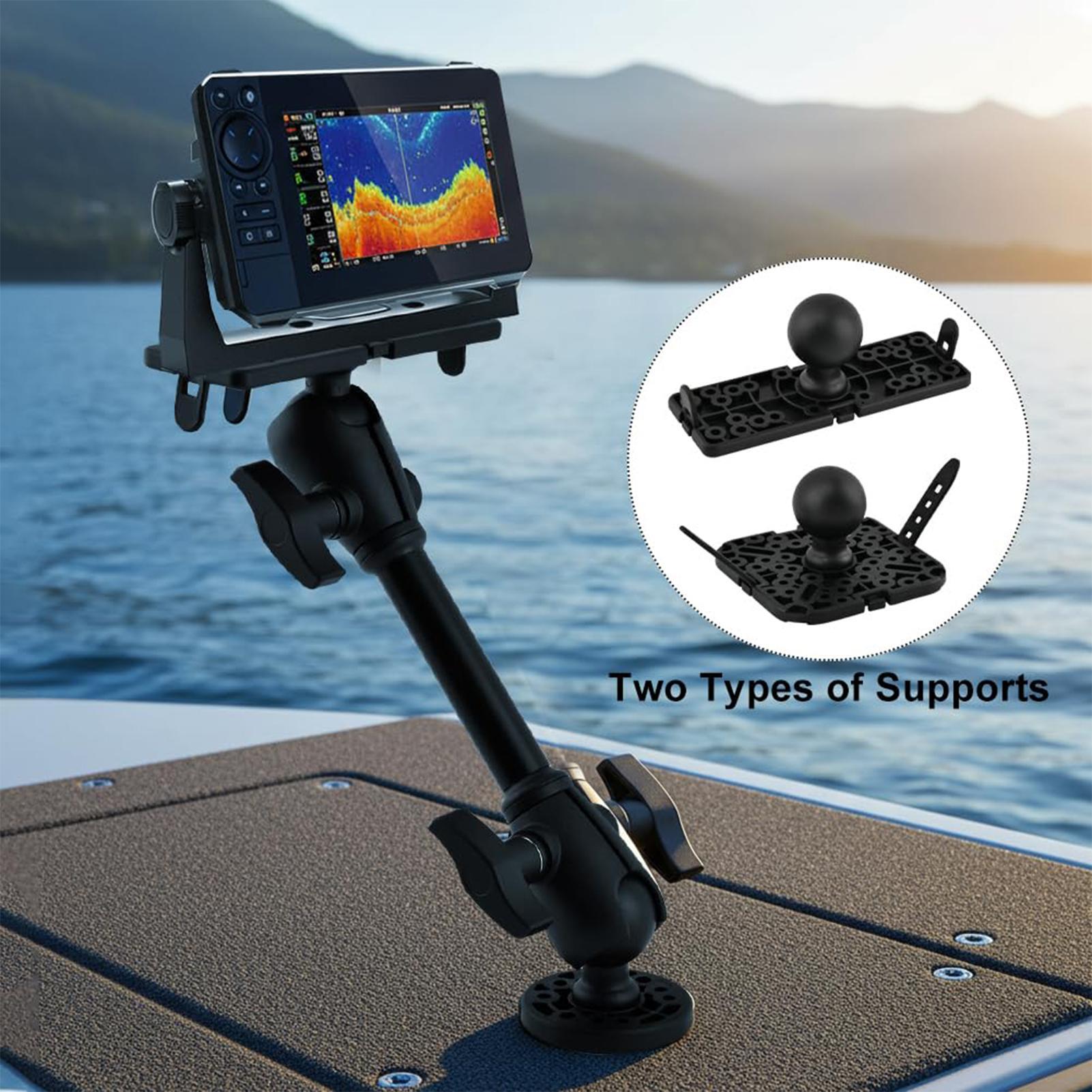 Fish Finder Transducer Mount 3 - مراجعة Fishing Boat Depth Finder وسعره
