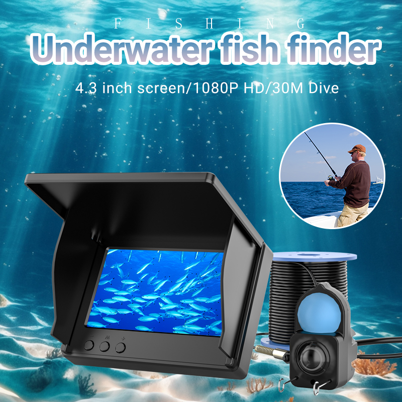 IP68 Waterproof Underwater Fis - مراجعة Fishing Boat Depth Finder وسعره