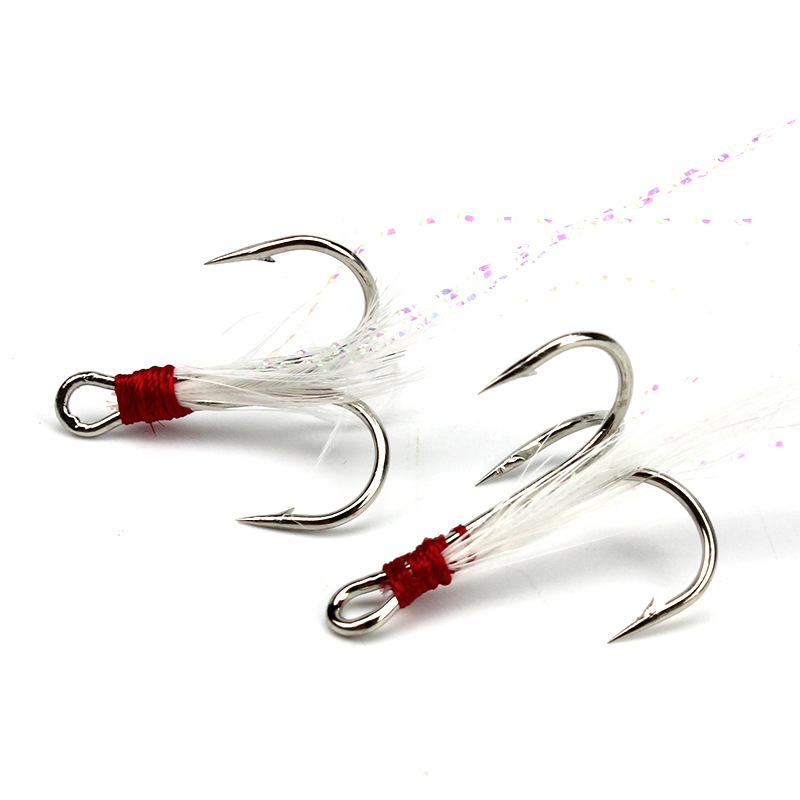 5pcs 4#6#Tied hair three ancho - مراجعة Fishing Boat Anchor وسعره