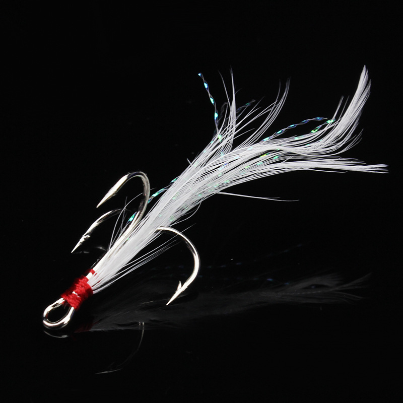 5pcs 4#6#Tied hair three ancho - مراجعة Fishing Boat Anchor وسعره