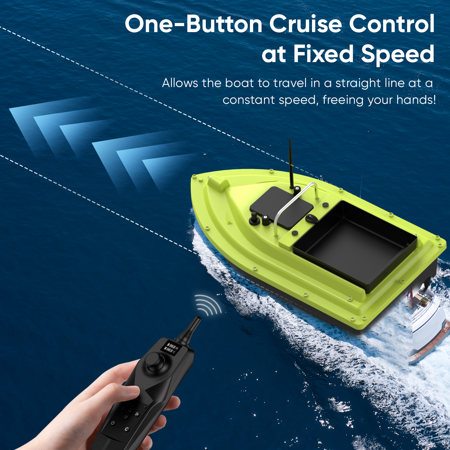 D36 RC Fishing Bait Boat with  - مراجعة Fishing Boat Trailer وسعره