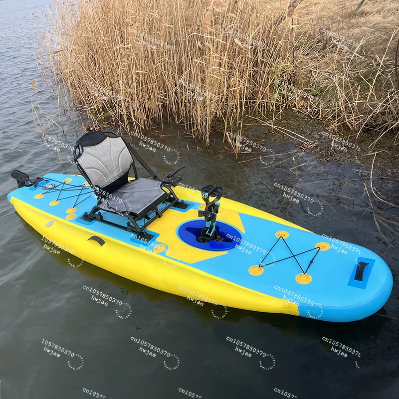 Custom Logo Inflatable Pedal K - مراجعة Fishing Boat Inflatable وسعره