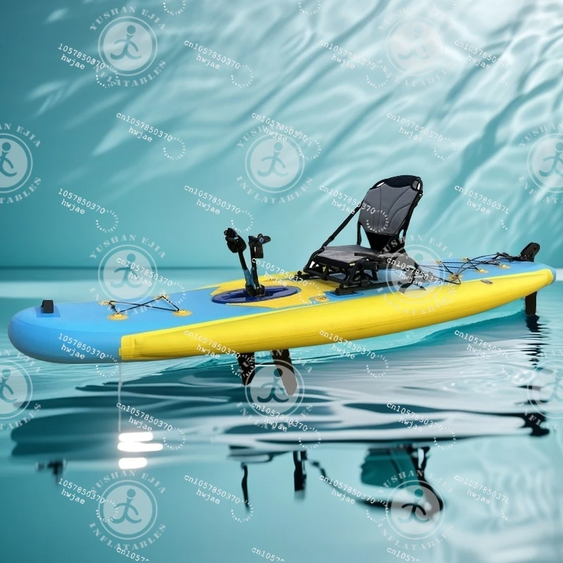 Custom Logo Inflatable Pedal K - مراجعة Fishing Boat Inflatable وسعره