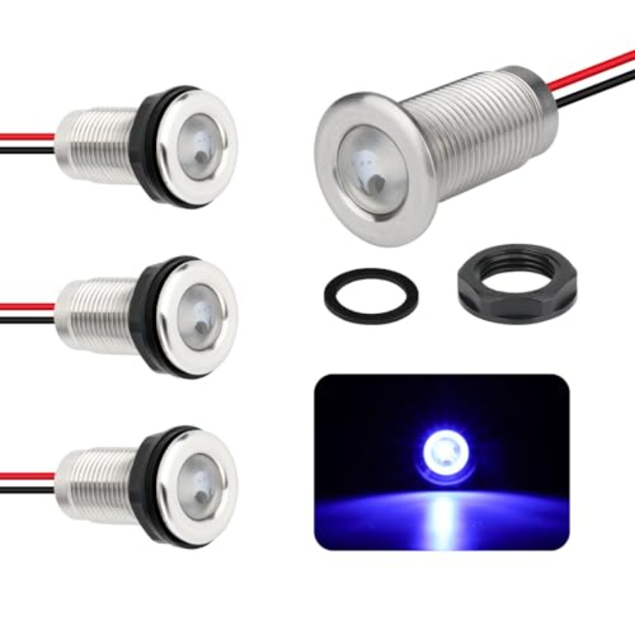 Boat Interior Lights Waterproo - مراجعة Fishing Boat Navigation Light وسعره