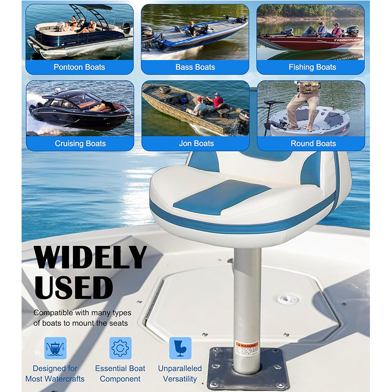 SP-2114 Boat Seat Pedestal Pos - مراجعة Fishing Boat Seat وسعره