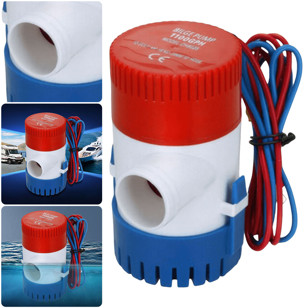1100GPH Submersible Bilge Wate - مراجعة Fishing Boat Bilge Pump وسعره