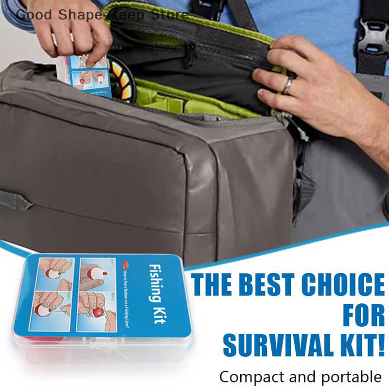 24Pcs Emergency Fishing Kit Po - مراجعة Fishing Boat Oar وسعره